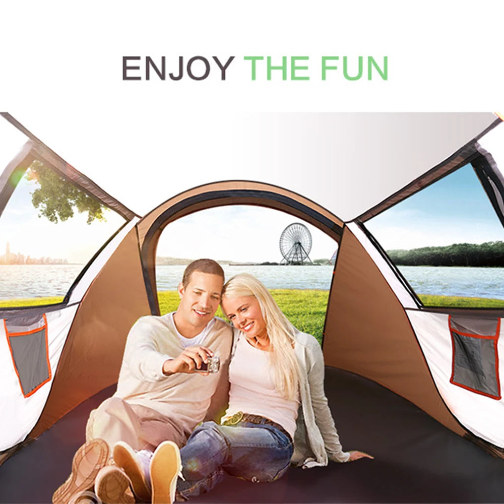 Outdoor Full-Automatic pop up family tent