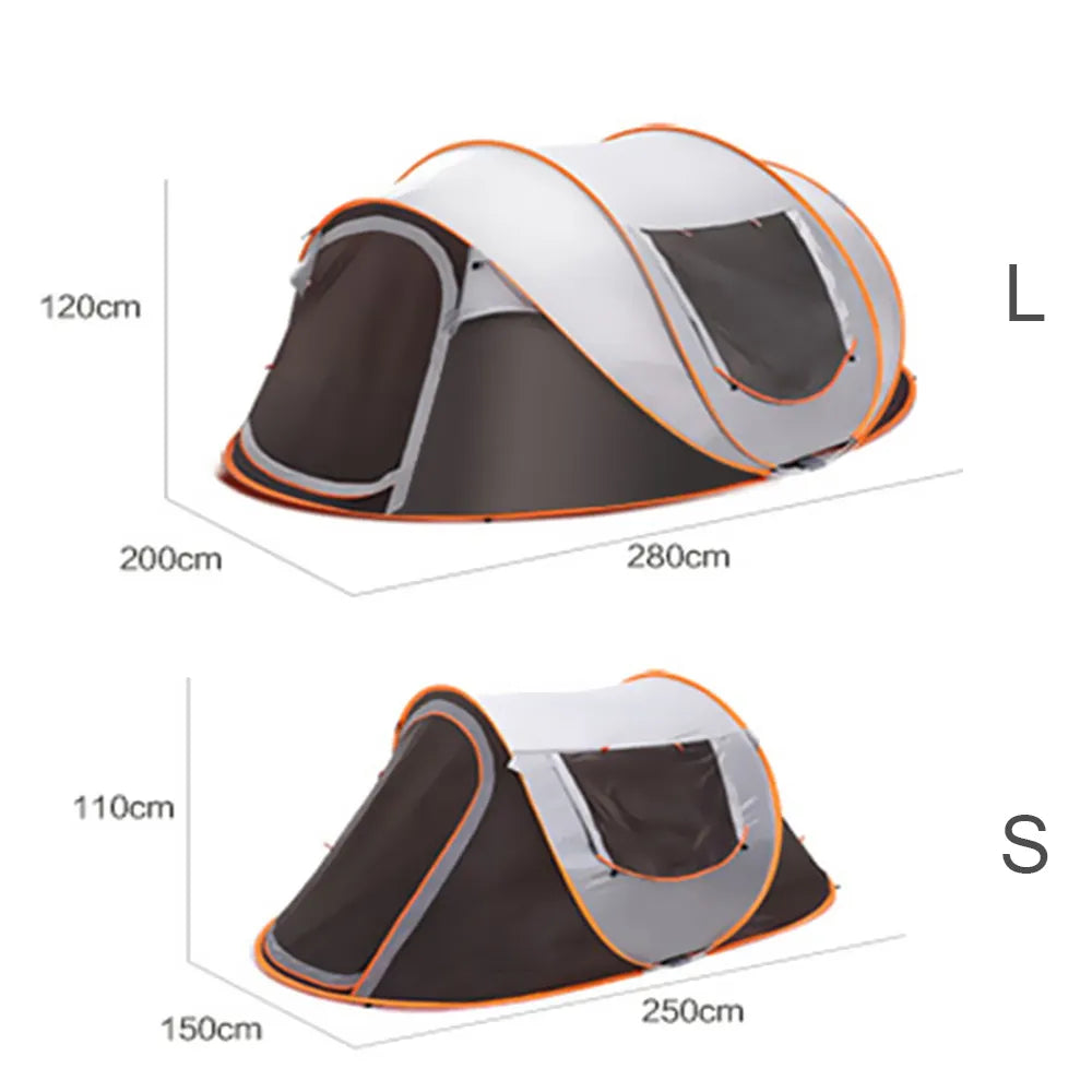 Outdoor Full-Automatic pop up family tent