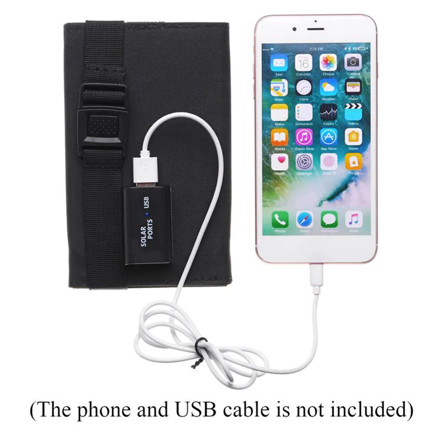 Waterproof Foldable USB Solar Panel Battery Cells Charger